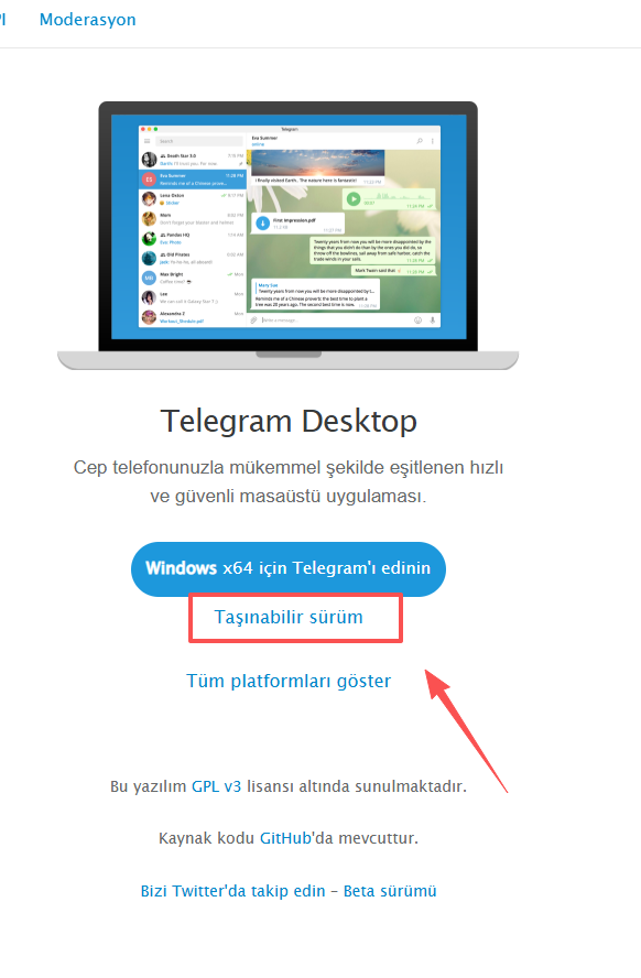 3️⃣：将下载的压缩包解压，会得到一个名为“Telegram”的文件夹。